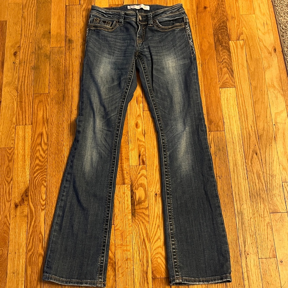 Tin Haul Women's Bootcut Blue Jeans-size 28L - Picture 10 of 12